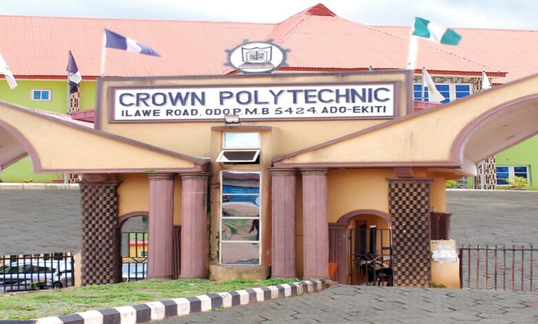 Crown Polytechnic Ado-Ekiti Admission Guide (2026): Courses, Requirements, How to Apply, Fees & What Nobody Tells You
