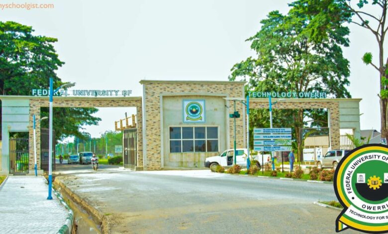 Federal University of Technology Owerri FUTO