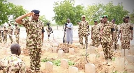 Army holds burial for Brig. Gen. Braimah and others killed in an attack in Borno 2 IMG 6657
