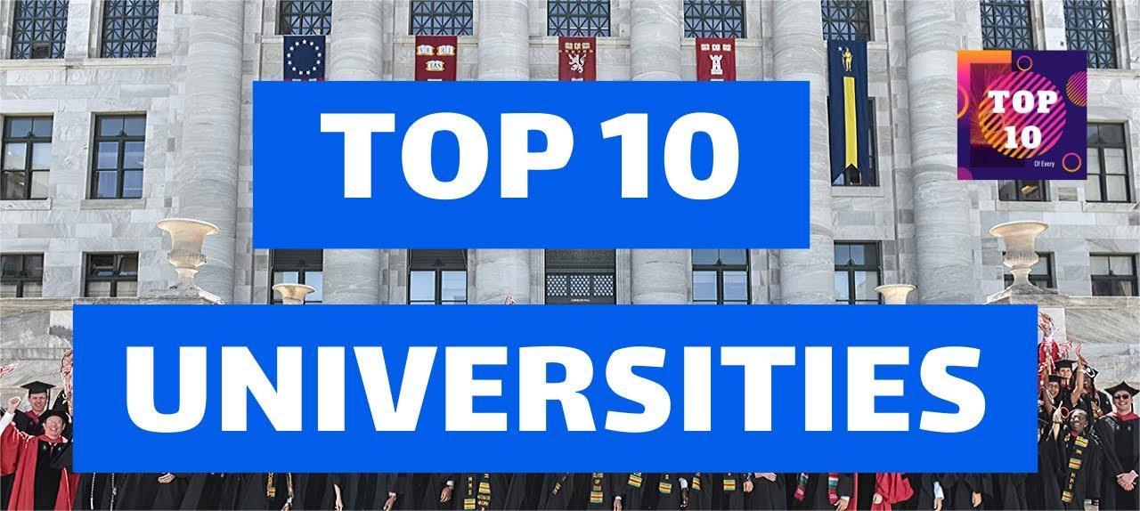 Top 10 Academically Best Private Universities i