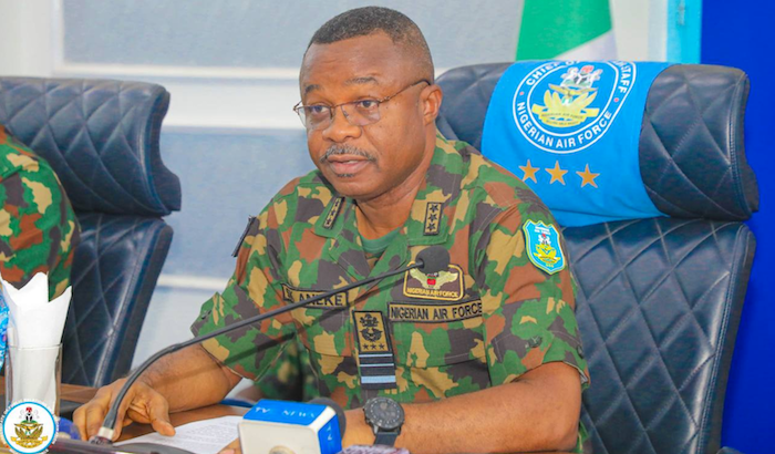 CAS Aneke orders probe after Air Force pilots eject from malfunctioning Alpha Jet during test flight in Niger State.